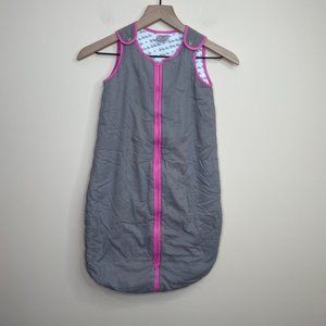 Chic Kids Sleep Sack with Pink Trim